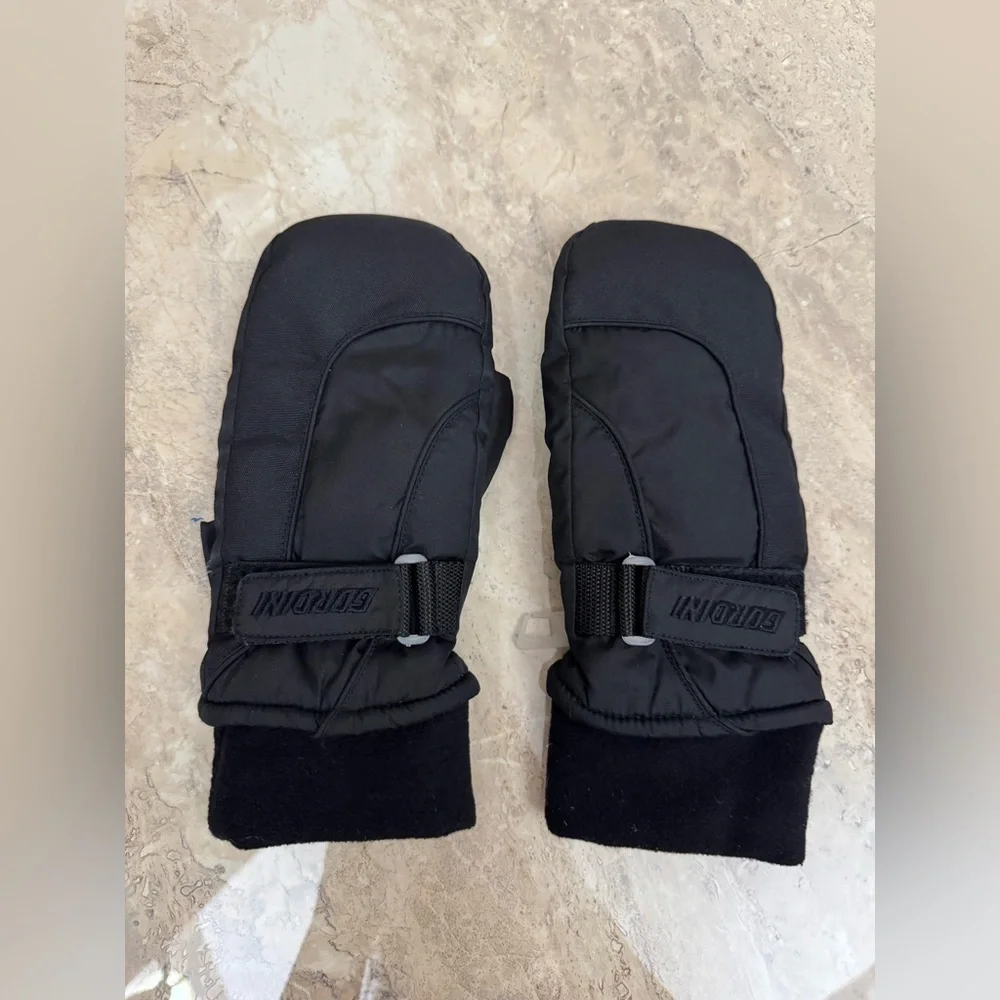Gordini Black Snow Mittens Large